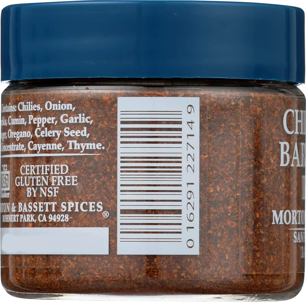 Chipotle BBQ Rub 1.4 Ounces Pack of 3 N4941