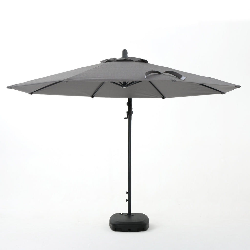 Canopy with Aluminum Pole and Dark Grey Plastic Base F66438