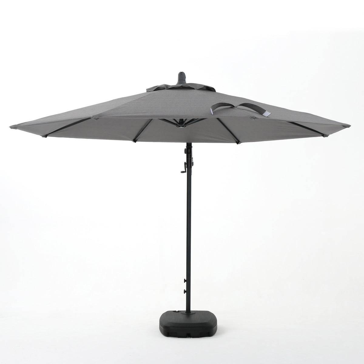 Canopy with Aluminum Pole and Dark Grey Plastic Base F66438