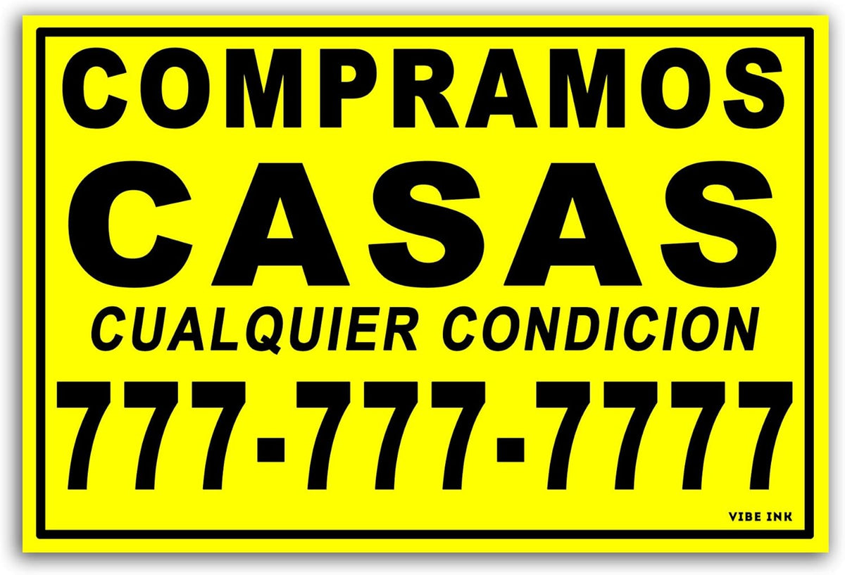 100-Pack of 12 x18 Yard Signs R693