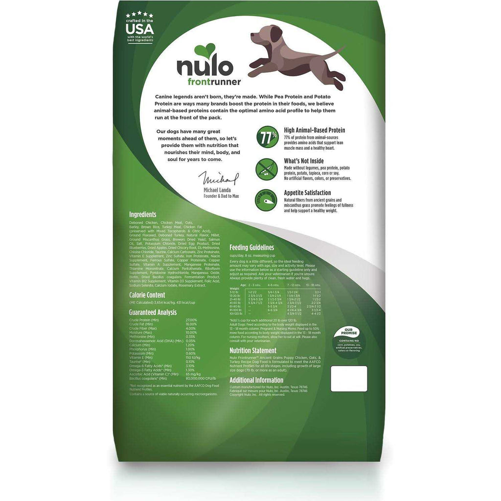 Chicken Oats & Turkey Dry Puppy Food N83900