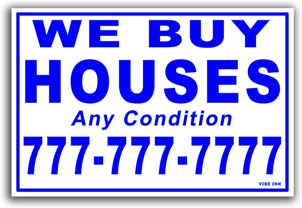 100-Pack of 12 x18 Yard Signs R693