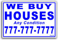 100-Pack of 12 x18 Yard Signs R693