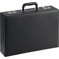 Black Expandable Attache Case B503