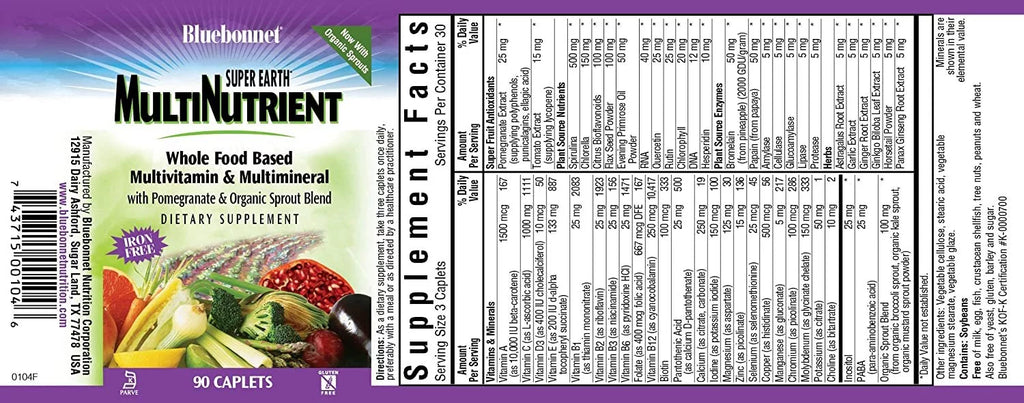 Multinutrient 90 Capsules Y3985