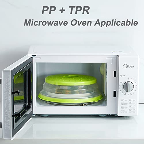 Collapsible Microwave Lid, 10.5 inches Plate Cover with Hook Hole, BPA Free A890998