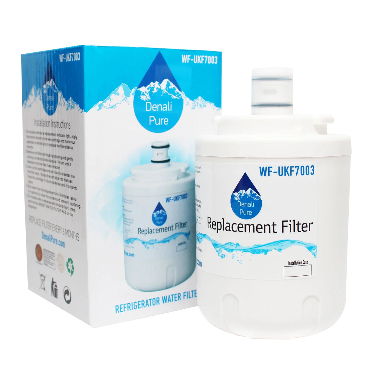 5-Pack Replacement Refrigerator Water Filter Cartridge O159010