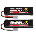 7.2V 3300mAh NiMH RC Battery 2 Packs N626650