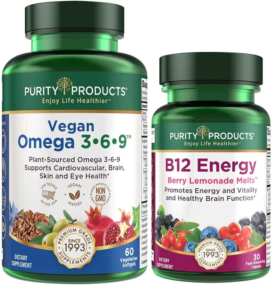 Vegan Omega 3-6-9 + B-12 E905686