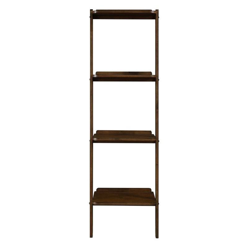 Wood 4 Shelf Ladder Bookcase J349333