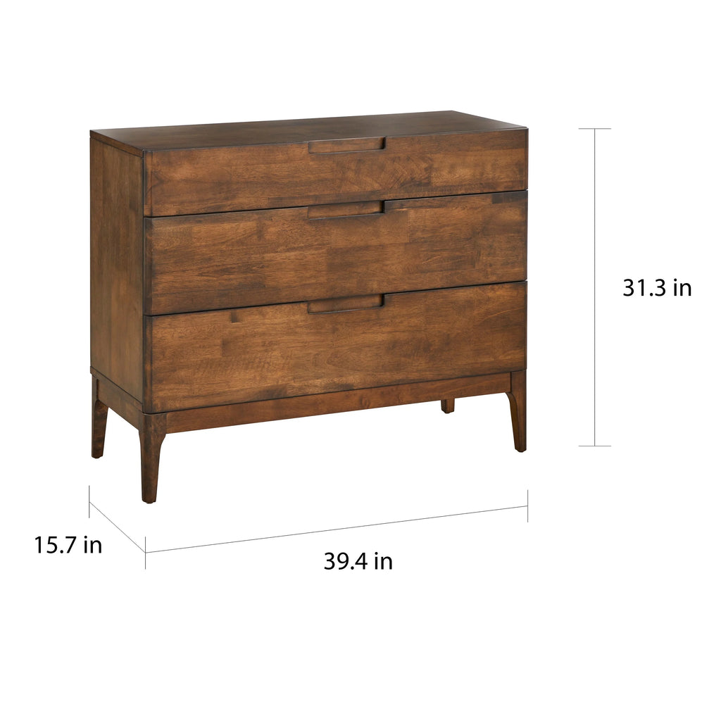 Mid-century Modern 3-drawer Dresser Q54641