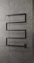 Wall Mounted Electric Towel Warmer in Black R1703