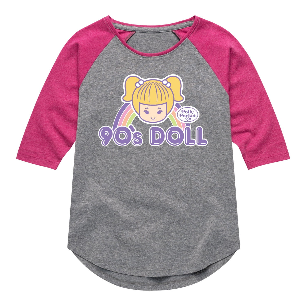 90s Raglan Graphic T-Shirt X897