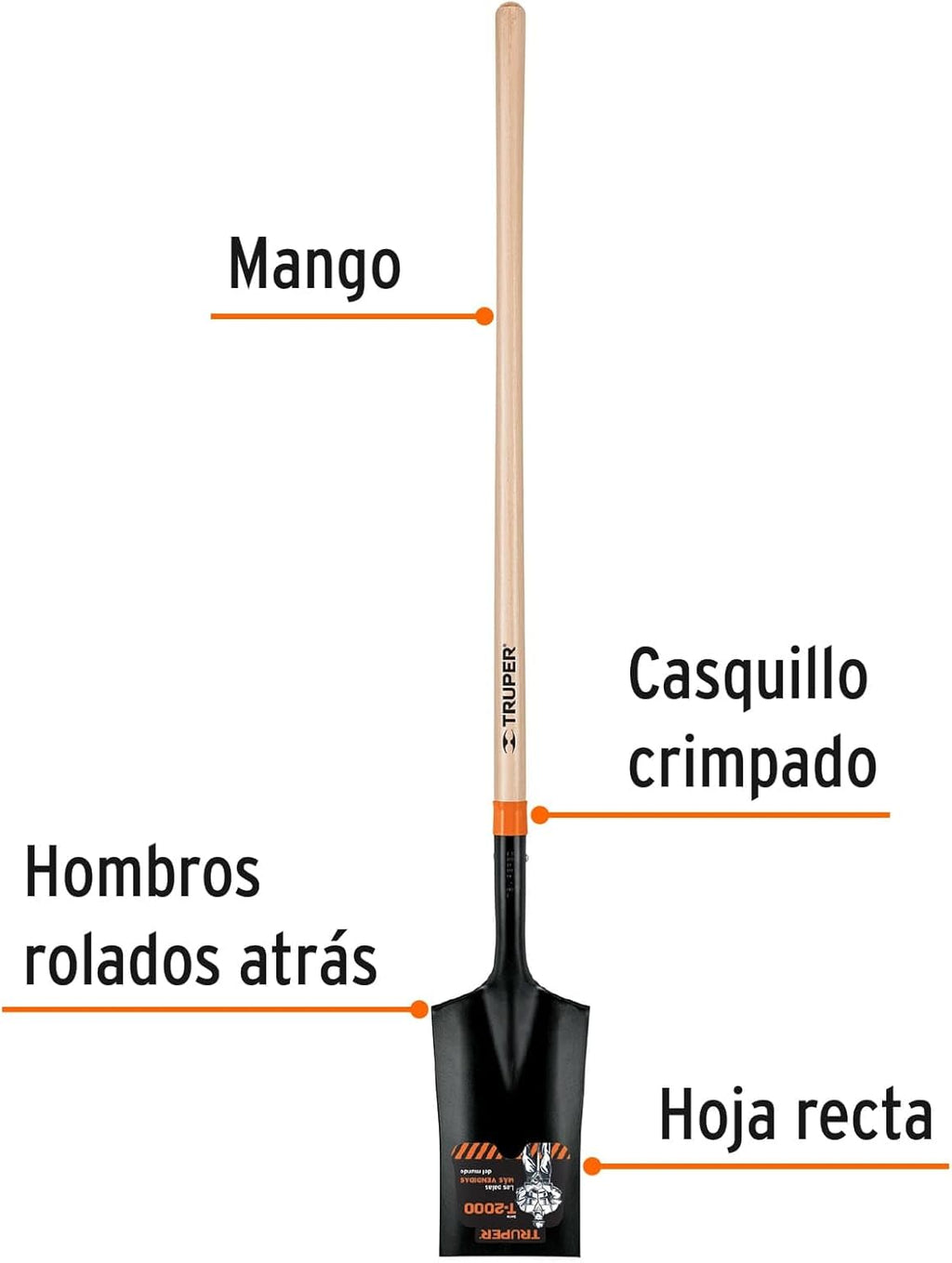 D-Handle and Long Handle Garden Spades 58" D3387
