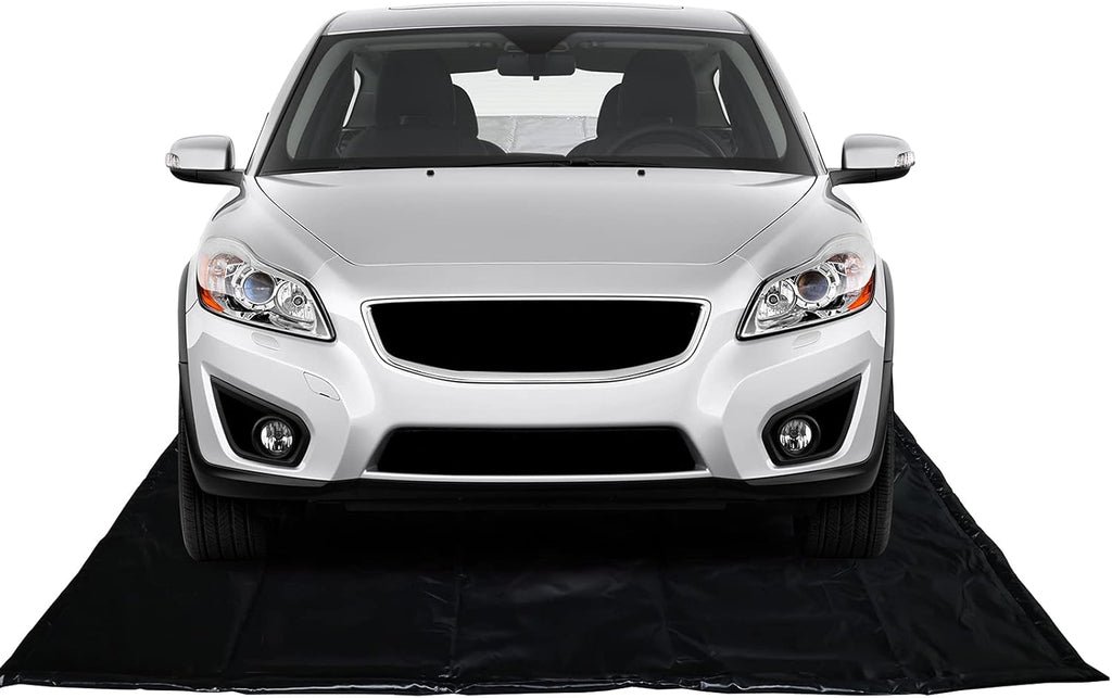 Black Garage Containment Mats 7'9'' X 18' O7989