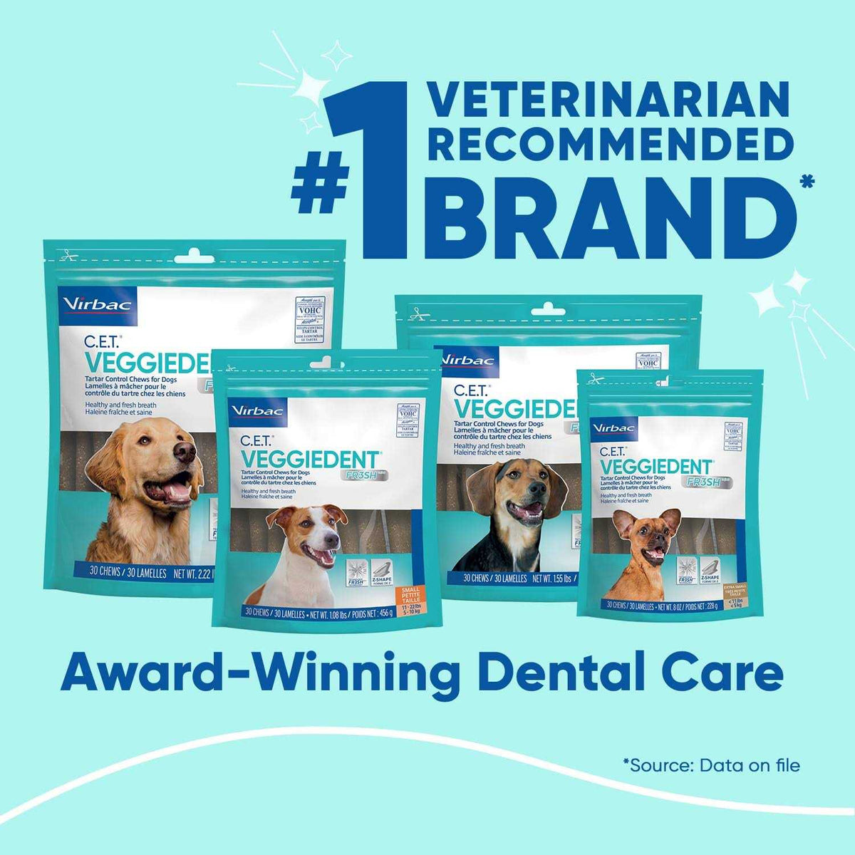 VeggieDent Tartar Control Chews for Dogs T823264