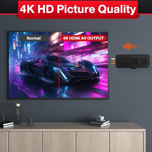 4K HDMI Video Console with 42,000 Classic Games, Dual 2.4G Wireless Controllers, 256GB Built-in B575