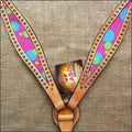 Tan Leather Horse Breast Collar K879