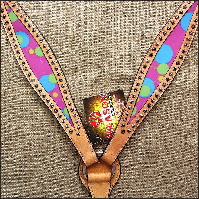 Tan Leather Horse Breast Collar K879