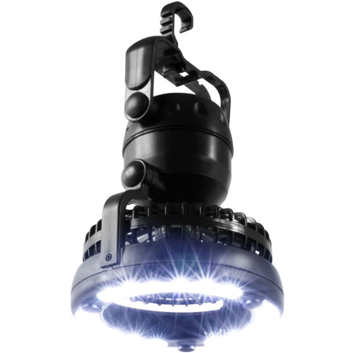 18 LED 2 in 1 Camping Light with Fan Portable Lantern Flashlight M871