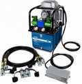 Electric Hydraulic Pump Power Pack Unit 2 Stage Double Acting 110v 10k psi 488 Cubic in Capacity S863224