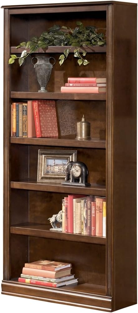 Brown Bookcase with 3 Adjustable Shelves A776371