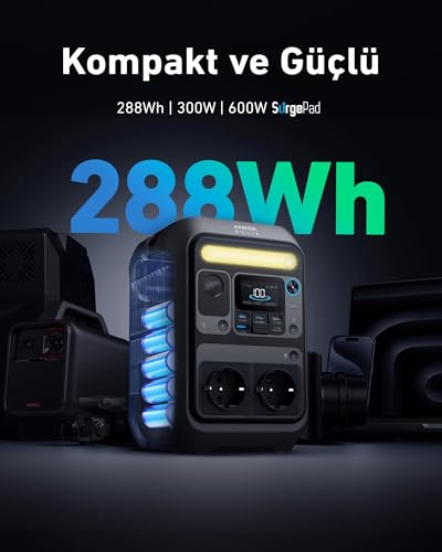 Portable Power Station 288Wh 600W N96615