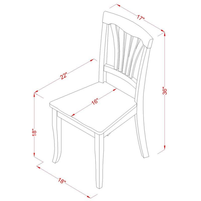 5pc White Rectangular 60 inch Table and 4 Chairs W4890