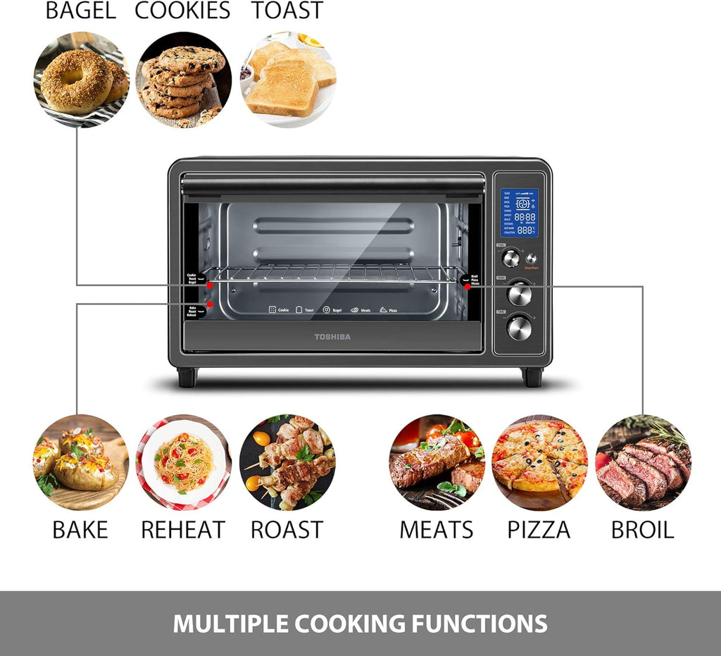 6-slice 12-inch Digital Toaster Oven with 1700W C62588