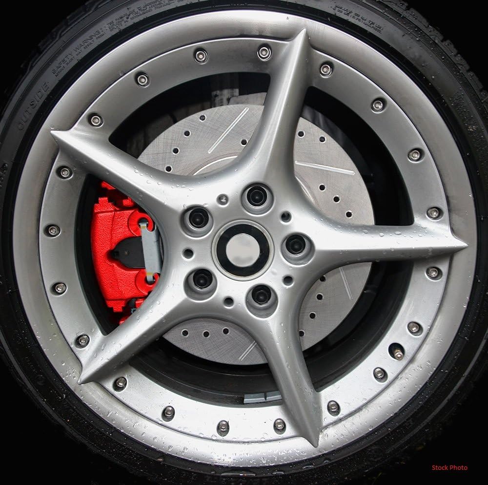 Red Coated Brake Caliper Pair Brake Kit B57658