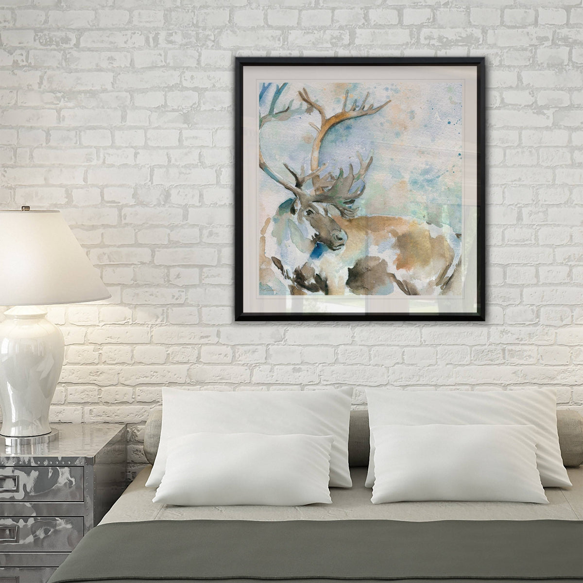 Framed Giclee Print 38x38 T157