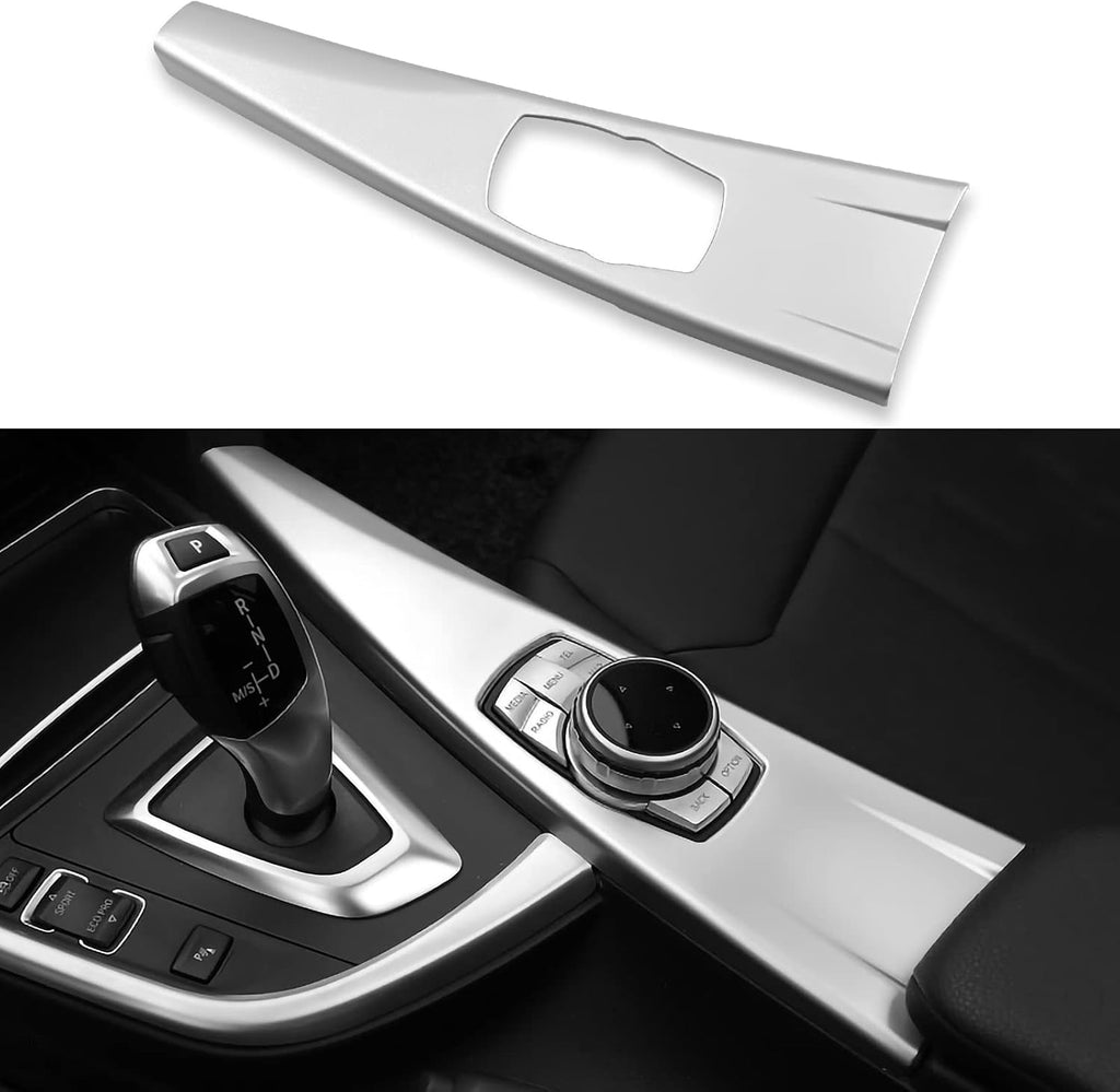 Multimedia Buttons Panel Cover Trim Sticker Kit Interior Accessories Pack of 2 E7349