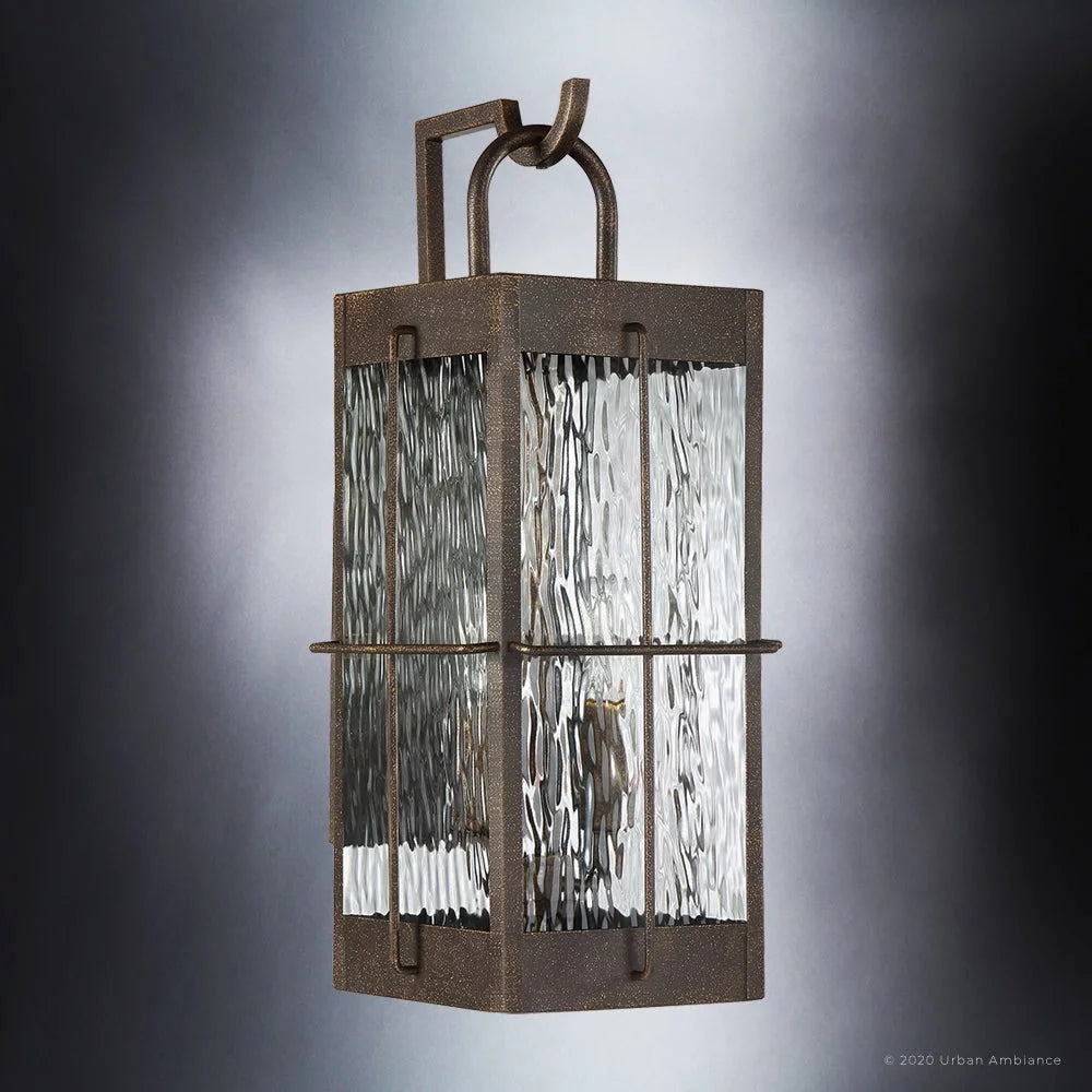 19.00''H x 8.25''W Urban Bronze Outdoor Wall Sconce K69176