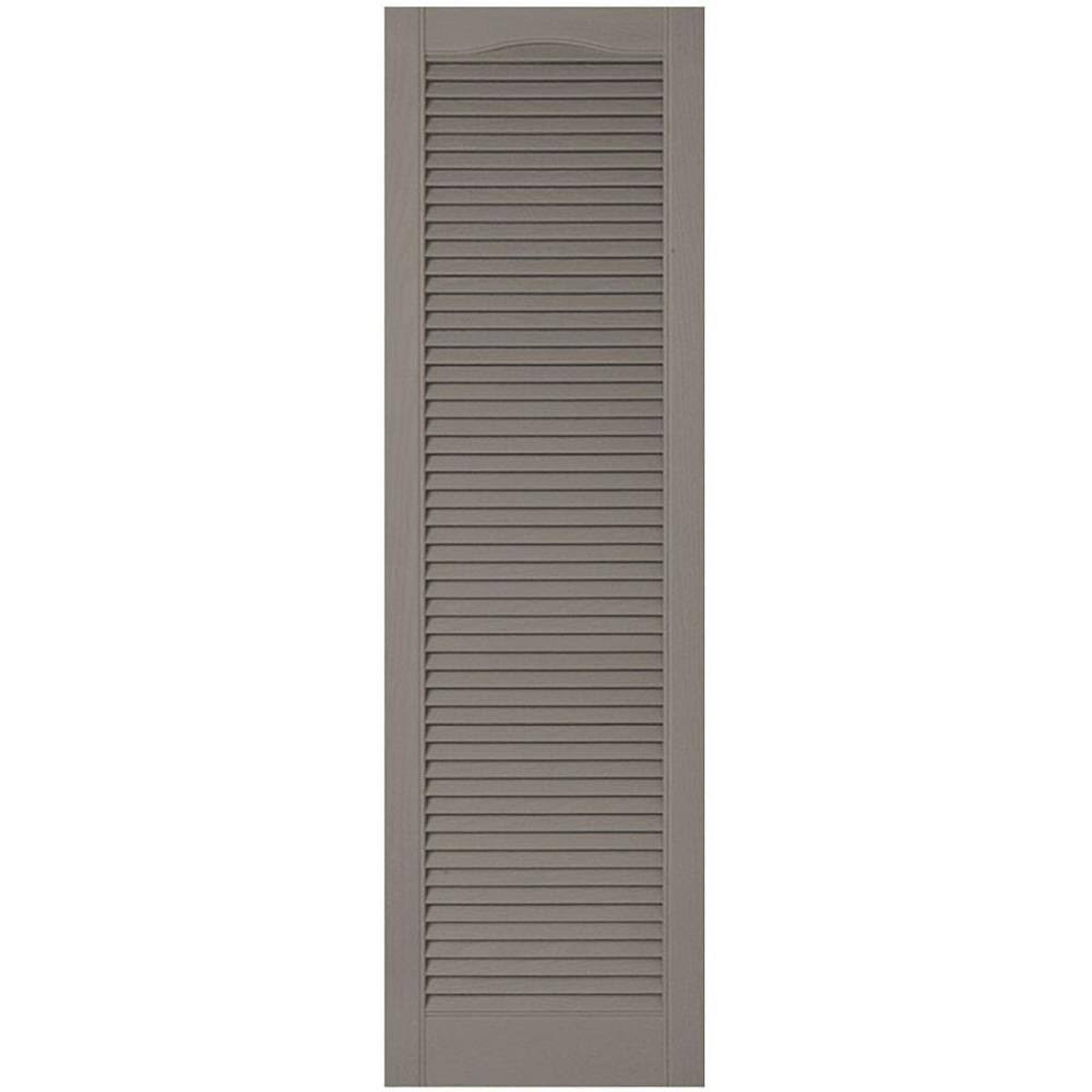 Clay Open Louver Shutters M583132