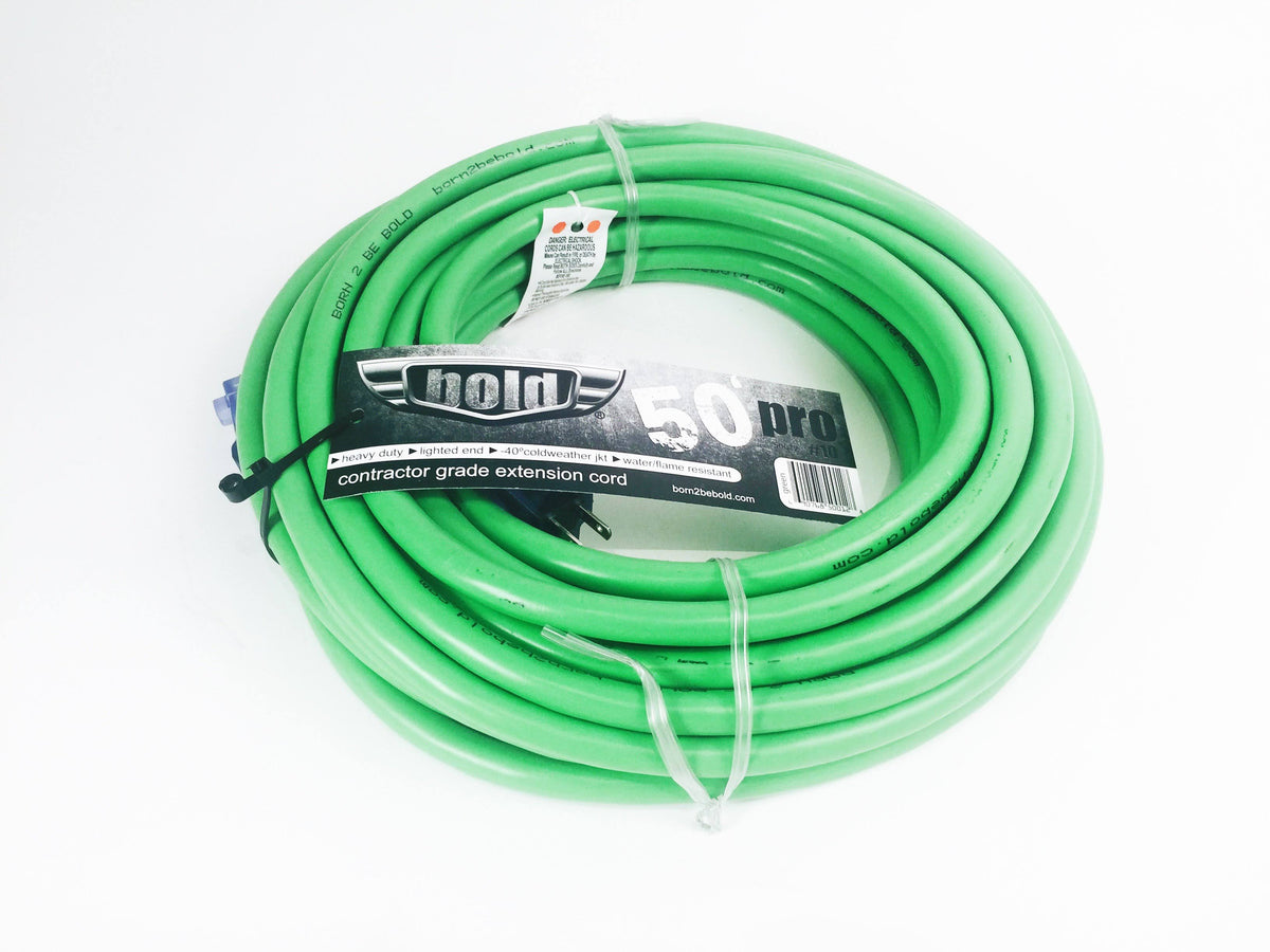 Blue Contractor Grade Lighted End Extension Cord U444093