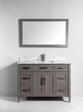 60 in. Single Sink Vanity with Mirror P491
