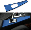 Multimedia Buttons Panel Cover Trim Sticker Kit Interior Accessories Pack of 2 E7349