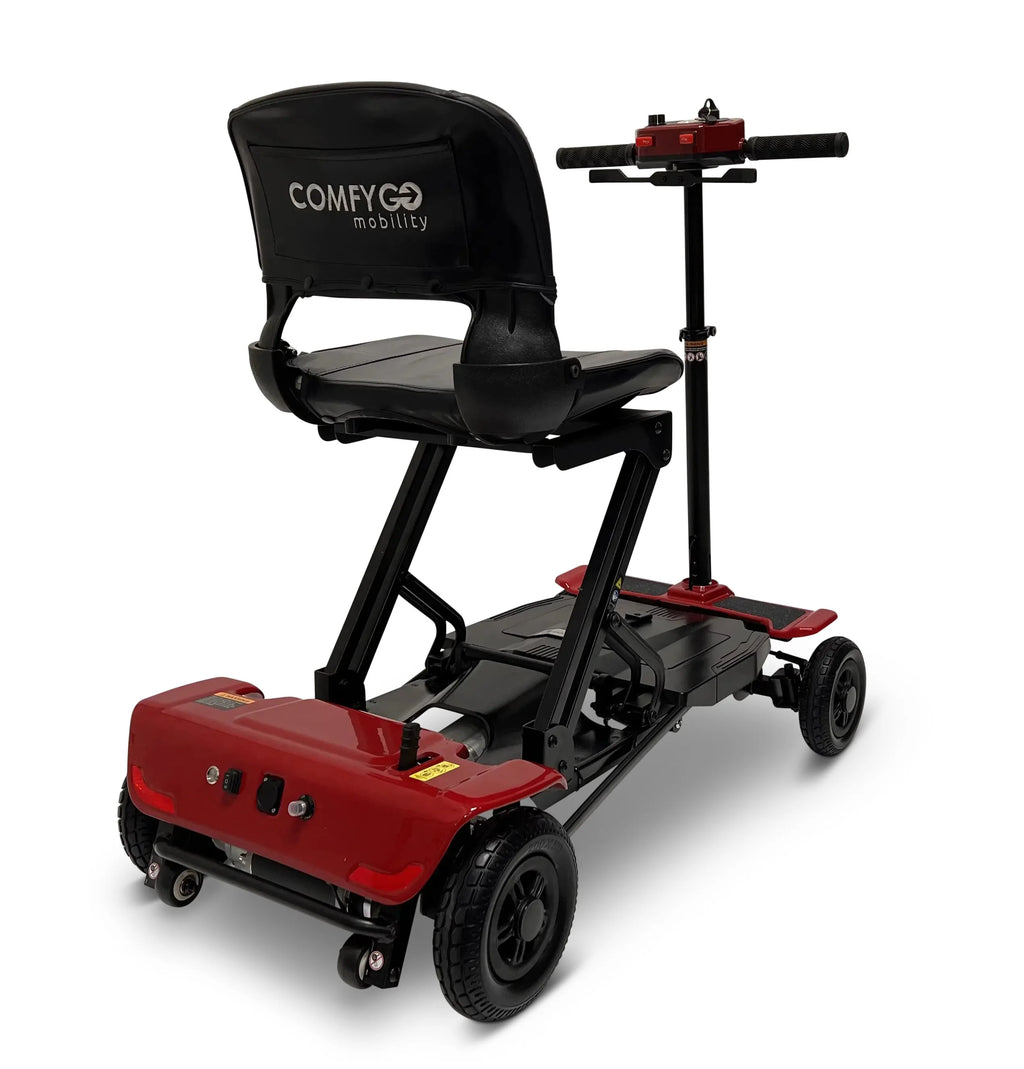 4-Wheel Foldable Electric Mobility Scooter with Extended Battery Q9022