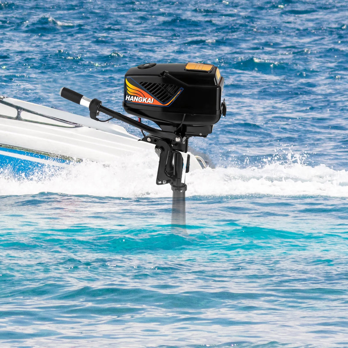48V 1200W Electric Outboard Motor Short Shaft with 3 Blades Propeller J92646