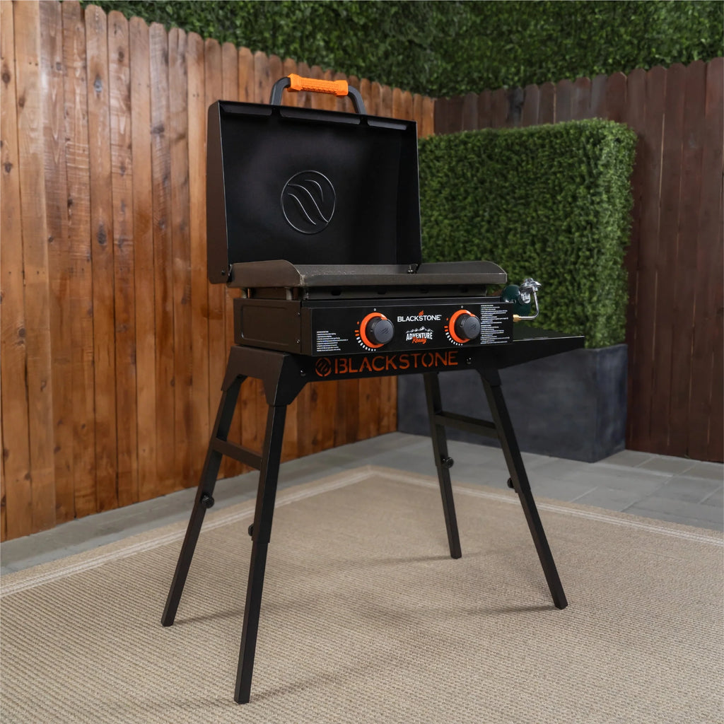 22 Propane Griddle with Stand and Adapter Hose U90444