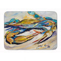 Blue Crab Machine Washable Memory Foam Mat V908