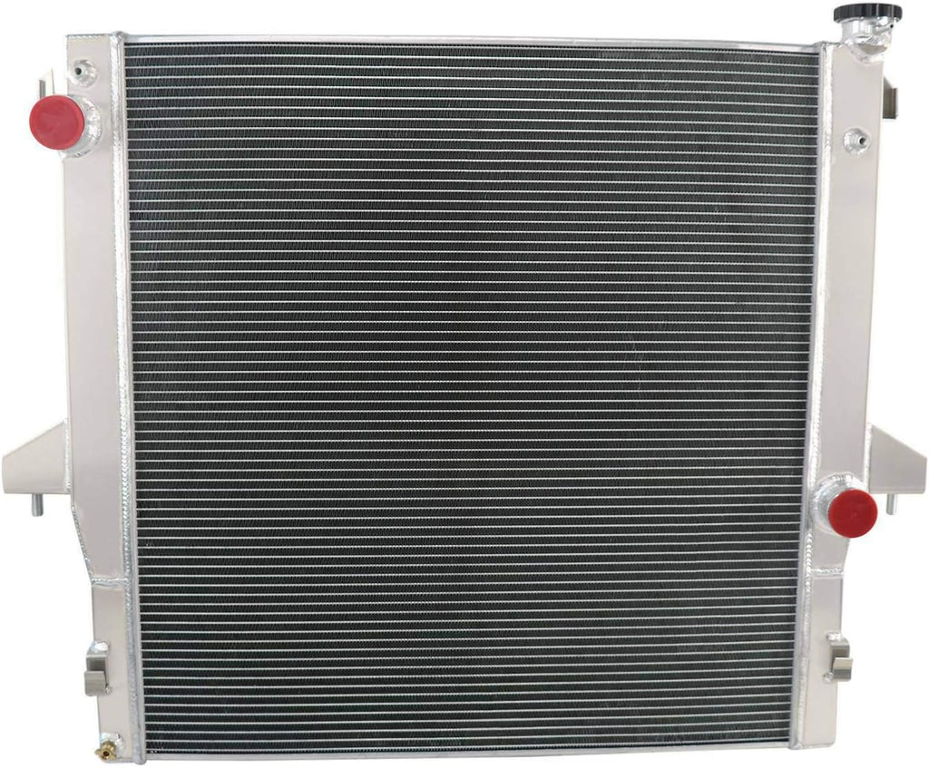 2 Rows Radiator Compatible For Dodge Ram 2500 Ram 3500 Chassis Cab 5.9L 6.7L Cummins 2003-2009 T254