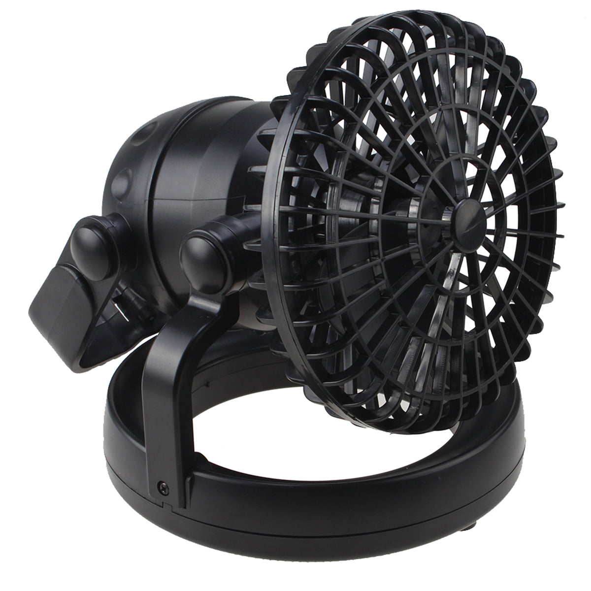 18 LED 2 in 1 Camping Light with Fan Portable Lantern Flashlight M871