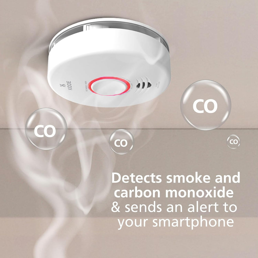 2 Pack Smart Smoke & Carbon Monoxide Detector X138880