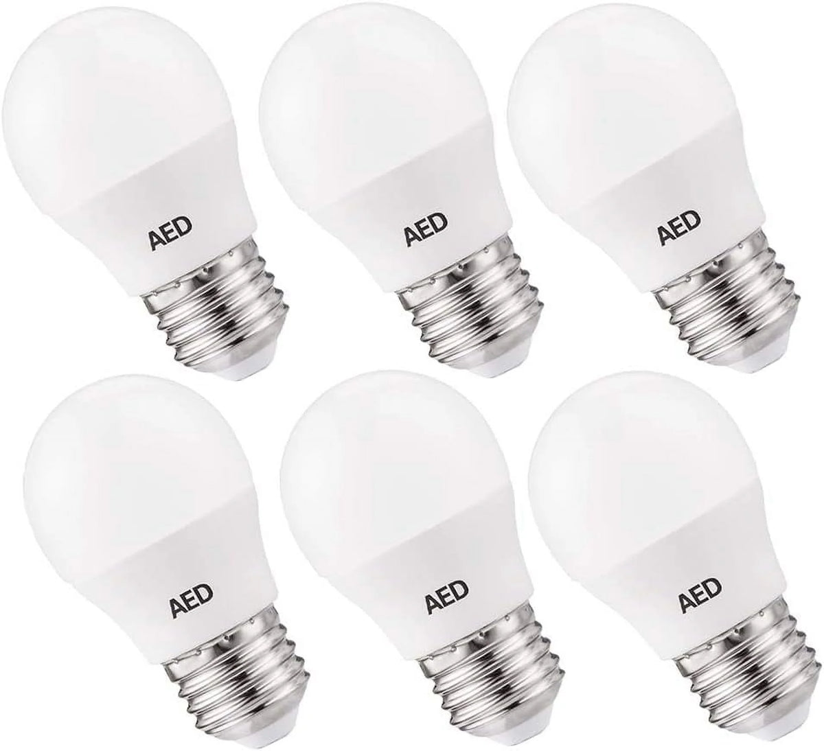 6 Pack E26 LED Bulb 3W 2700K V280036