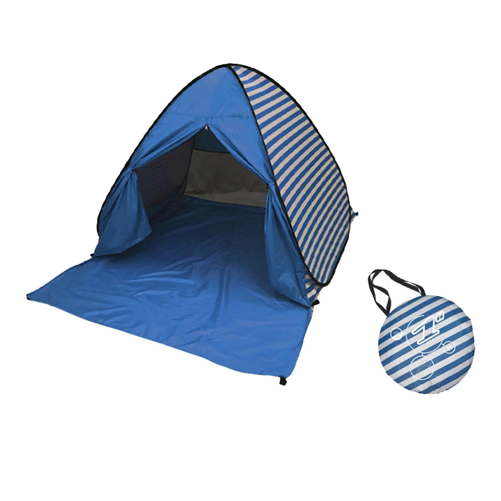 Deep Blue Stripes Beach Tent W74150