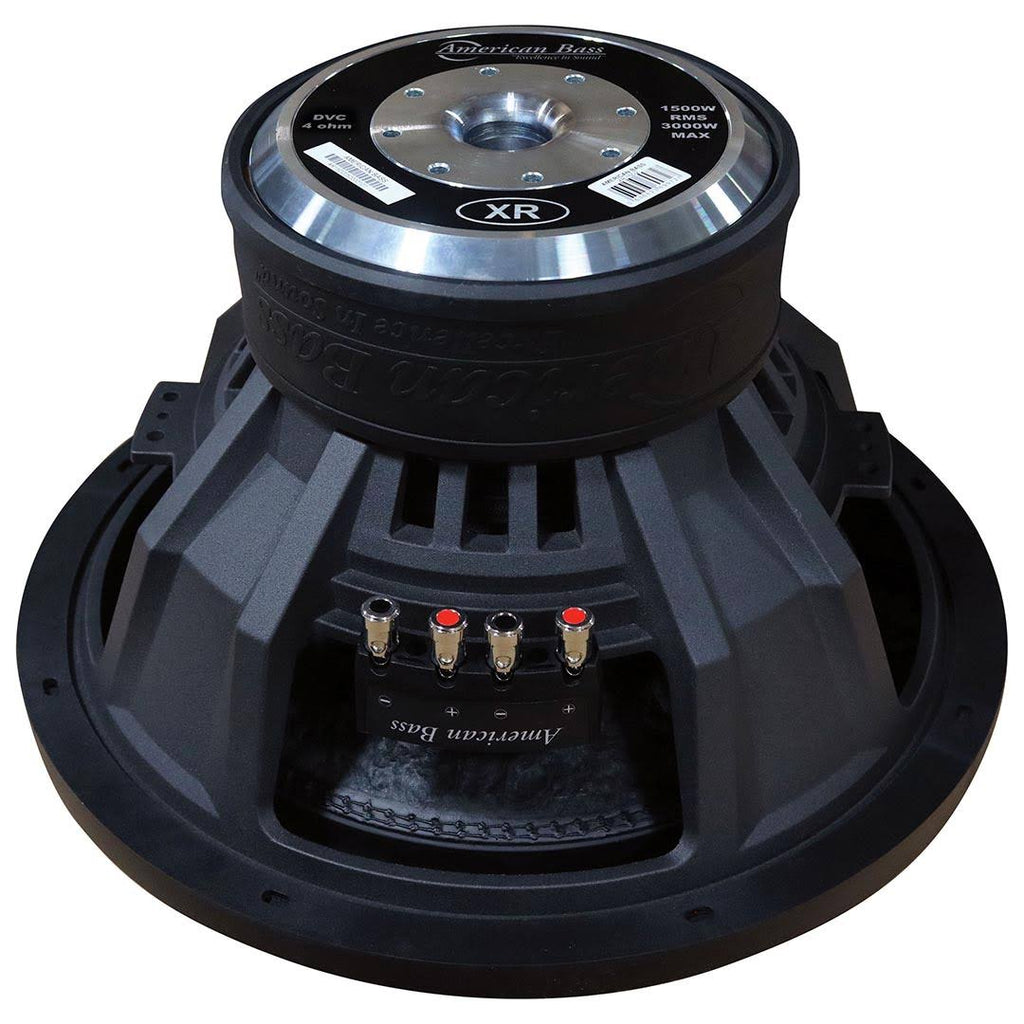 15 Dual 4 Ohm Car Subwoofer F3354