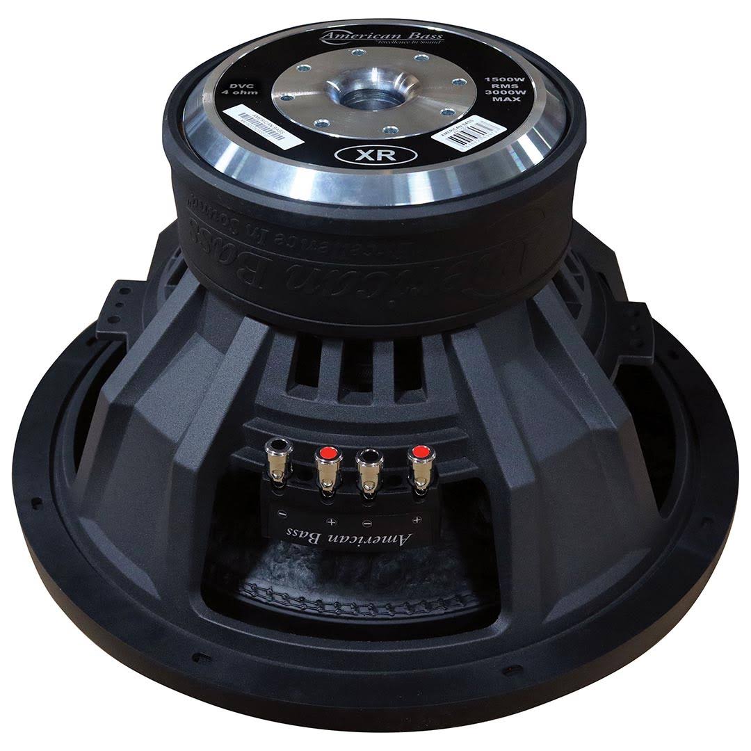 15 Dual 4 Ohm Car Subwoofer F3354