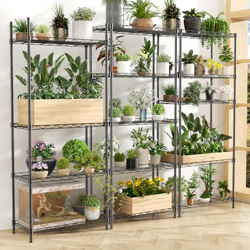 5-Tier Adjustable Metal Wire Shelving Unit E3569