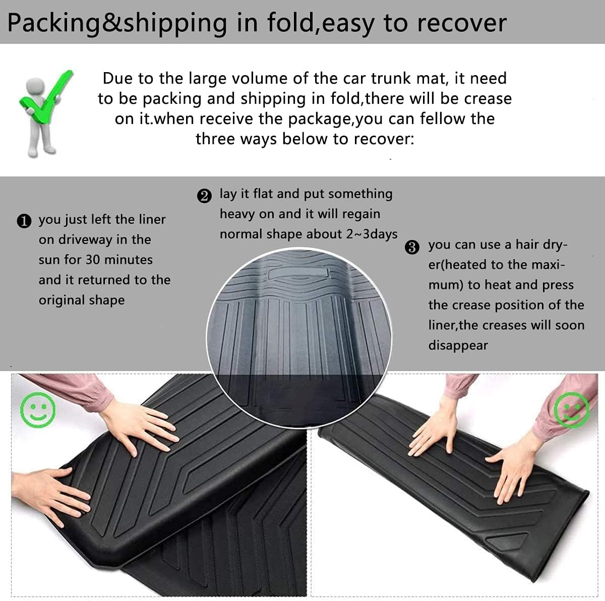 Cargo Liner Trunk Mat for Jeep Grand Cherokee U3401